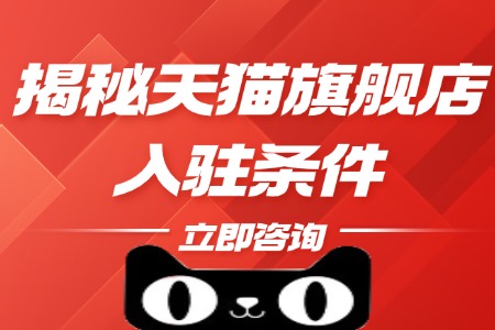 揭秘天猫旗舰店入驻条件